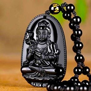 Black Obsidian Samayatara necklace